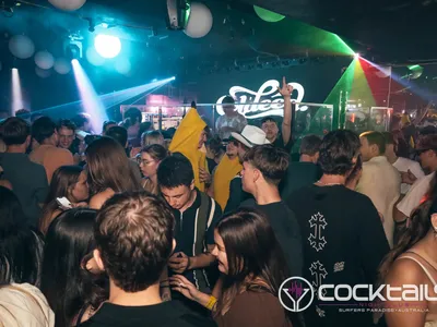 A professional photo of guests enjoying themselves at Cocktails Nightclub from our gallery.