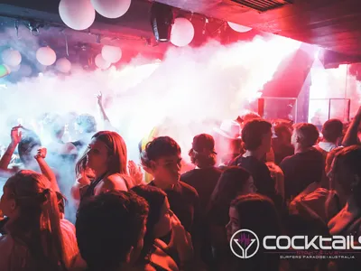 A professional photo of guests enjoying themselves at Cocktails Nightclub from our gallery.