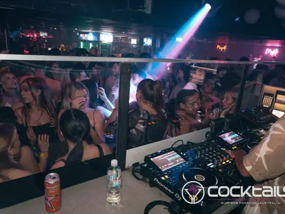 A professional photo of guests enjoying themselves at Cocktails Nightclub from our gallery.