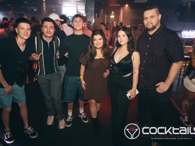 A professional photo of guests enjoying themselves at Cocktails Nightclub from our gallery.