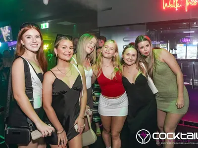 A professional photo of guests enjoying themselves at Cocktails Nightclub from our gallery.