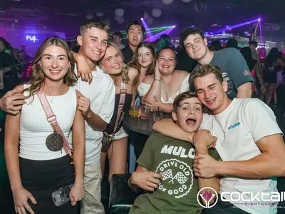 A professional photo of guests enjoying themselves at Cocktails Nightclub from our gallery.