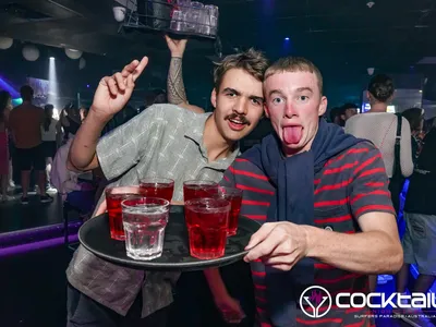 A professional photo of guests enjoying themselves at Cocktails Nightclub from our gallery.