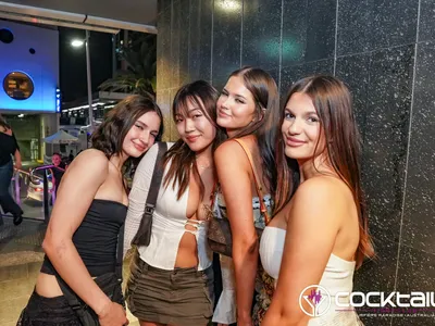 A professional photo of guests enjoying themselves at Cocktails Nightclub from our gallery.