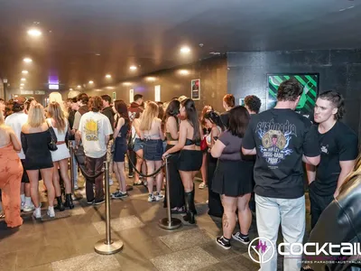 A professional photo of guests enjoying themselves at Cocktails Nightclub from our gallery.