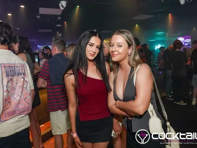 A professional photo of guests enjoying themselves at Cocktails Nightclub from our gallery.