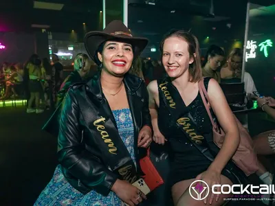 A professional photo of guests enjoying themselves at Cocktails Nightclub from our gallery.