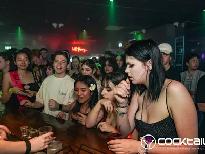 A professional photo of guests enjoying themselves at Cocktails Nightclub from our gallery.