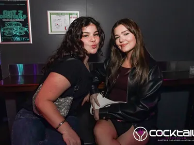 A professional photo of guests enjoying themselves at Cocktails Nightclub from our gallery.