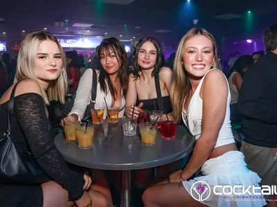 A professional photo of guests enjoying themselves at Cocktails Nightclub from our gallery.