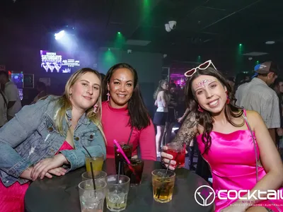 A professional photo of guests enjoying themselves at Cocktails Nightclub from our gallery.