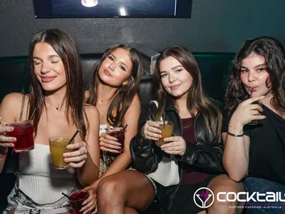 A professional photo of guests enjoying themselves at Cocktails Nightclub from our gallery.