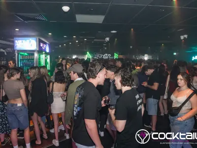 A professional photo of guests enjoying themselves at Cocktails Nightclub from our gallery.