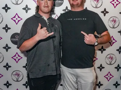 A professional photo of guests enjoying themselves at Cocktails Nightclub from our gallery.