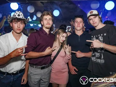 A professional photo of guests enjoying themselves at Cocktails Nightclub from our gallery.