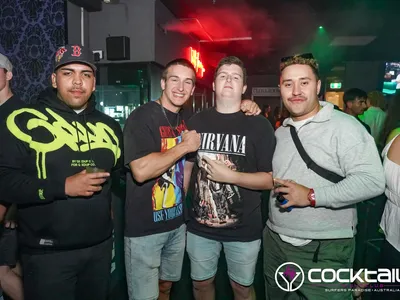 A professional photo of guests enjoying themselves at Cocktails Nightclub from our gallery.