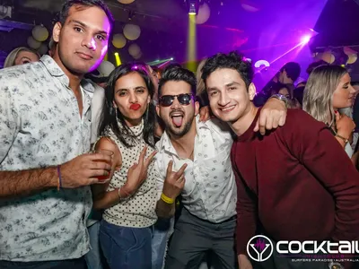 A professional photo of guests enjoying themselves at Cocktails Nightclub from our gallery.