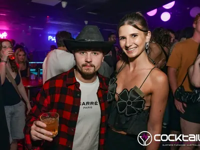 A professional photo of guests enjoying themselves at Cocktails Nightclub from our gallery.