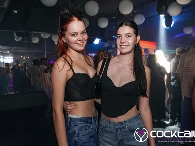 A professional photo of guests enjoying themselves at Cocktails Nightclub from our gallery.