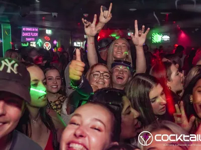 A professional photo of guests enjoying themselves at Cocktails Nightclub from our gallery.