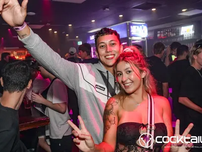 A professional photo of guests enjoying themselves at Cocktails Nightclub from our gallery.