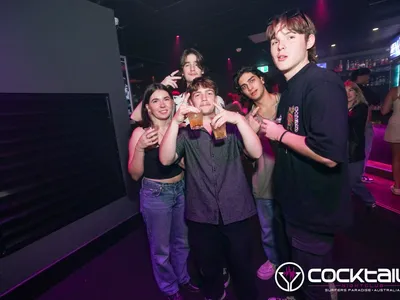 A professional photo of guests enjoying themselves at Cocktails Nightclub from our gallery.