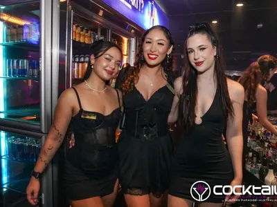 A professional photo of guests enjoying themselves at Cocktails Nightclub from our gallery.