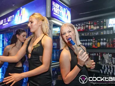 A professional photo of guests enjoying themselves at Cocktails Nightclub from our gallery.