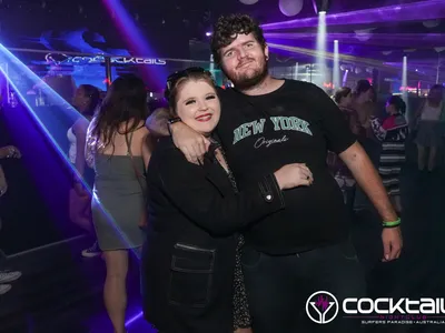 A professional photo of guests enjoying themselves at Cocktails Nightclub from our gallery.