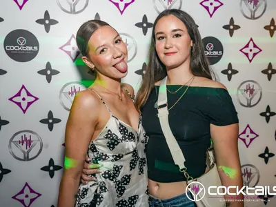 A professional photo of guests enjoying themselves at Cocktails Nightclub from our gallery.