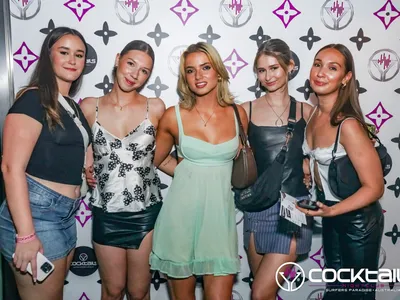 A professional photo of guests enjoying themselves at Cocktails Nightclub from our gallery.