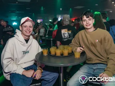 A professional photo of guests enjoying themselves at Cocktails Nightclub from our gallery.