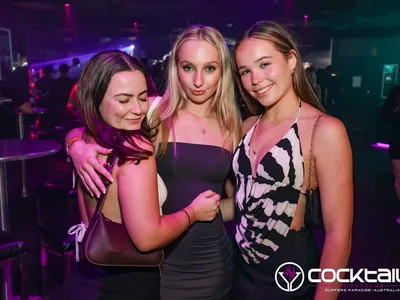 A professional photo of guests enjoying themselves at Cocktails Nightclub from our gallery.