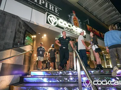 A professional photo of guests enjoying themselves at Cocktails Nightclub from our gallery.