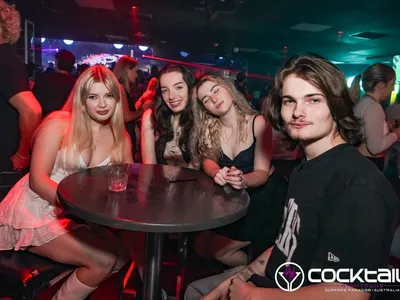 A professional photo of guests enjoying themselves at Cocktails Nightclub from our gallery.