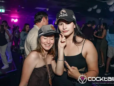 A professional photo of guests enjoying themselves at Cocktails Nightclub from our gallery.