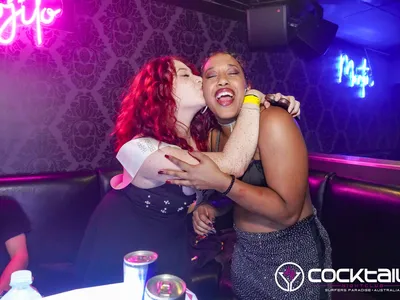 A professional photo of guests enjoying themselves at Cocktails Nightclub from our gallery.