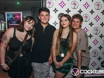 A professional photo of guests enjoying themselves at Cocktails Nightclub from our gallery.