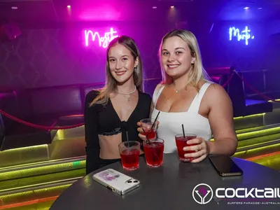 A professional photo of guests enjoying themselves at Cocktails Nightclub from our gallery.