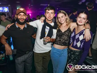 A professional photo of guests enjoying themselves at Cocktails Nightclub from our gallery.