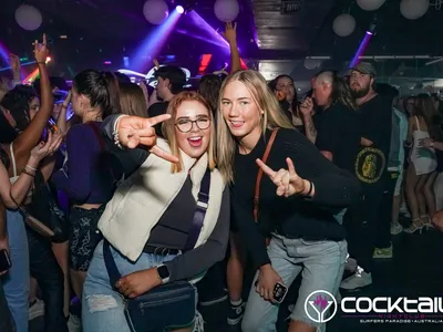 A professional photo of guests enjoying themselves at Cocktails Nightclub from our gallery.