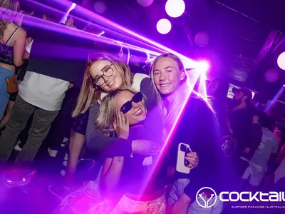 A professional photo of guests enjoying themselves at Cocktails Nightclub from our gallery.