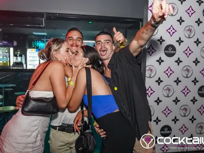 A professional photo of guests enjoying themselves at Cocktails Nightclub from our gallery.