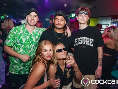 A professional photo of guests enjoying themselves at Cocktails Nightclub from our gallery.