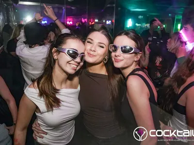 A professional photo of guests enjoying themselves at Cocktails Nightclub from our gallery.