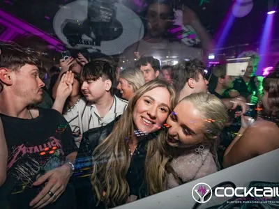 A professional photo of guests enjoying themselves at Cocktails Nightclub from our gallery.