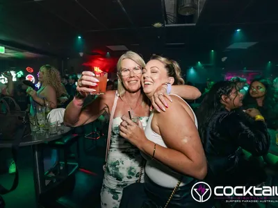 A professional photo of guests enjoying themselves at Cocktails Nightclub from our gallery.