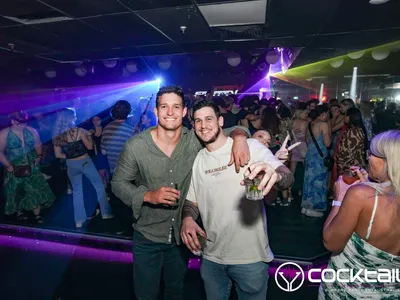 A professional photo of guests enjoying themselves at Cocktails Nightclub from our gallery.