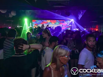 A professional photo of guests enjoying themselves at Cocktails Nightclub from our gallery.