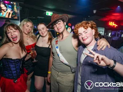 A professional photo of guests enjoying themselves at Cocktails Nightclub from our gallery.